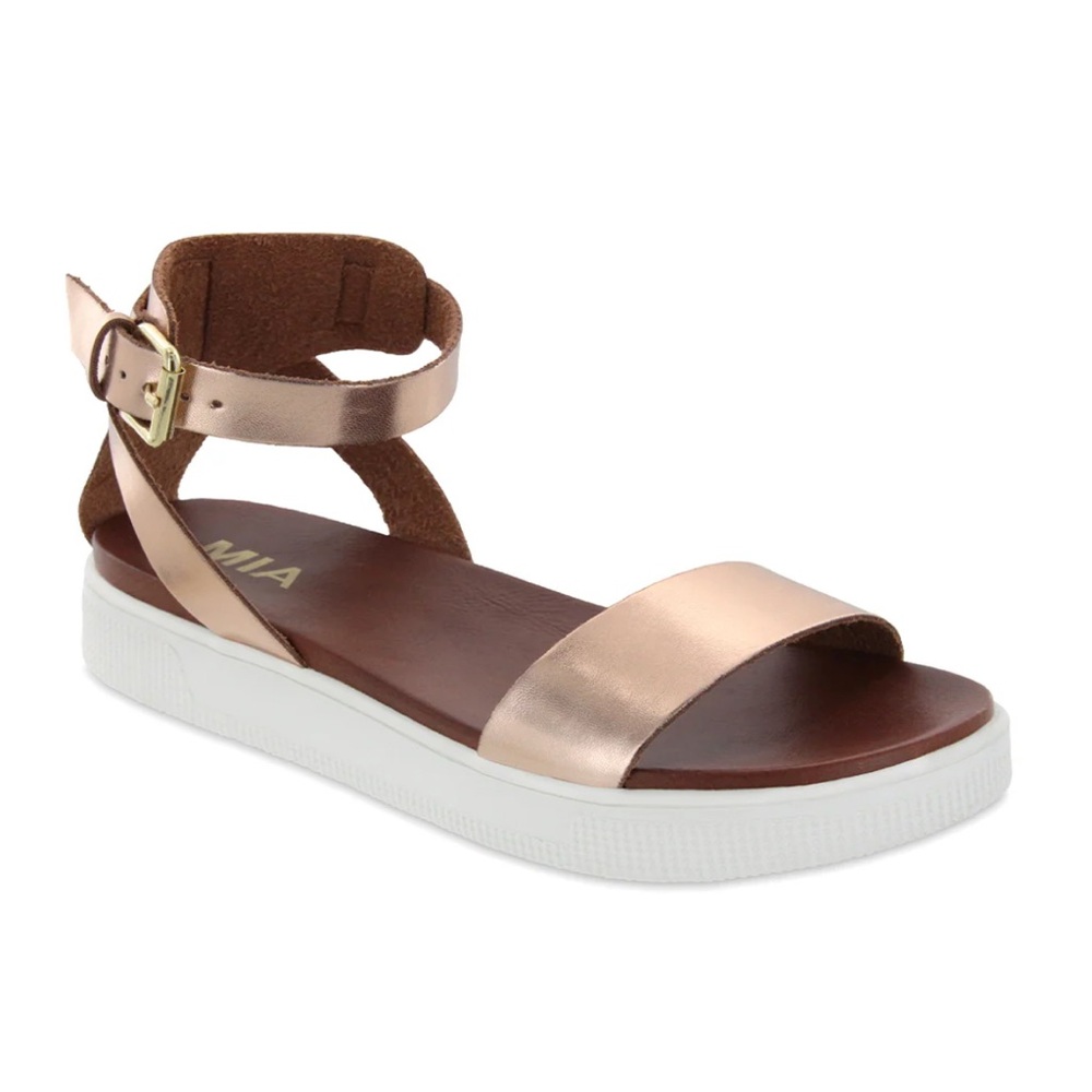 MIA Women's Metallic Sandals